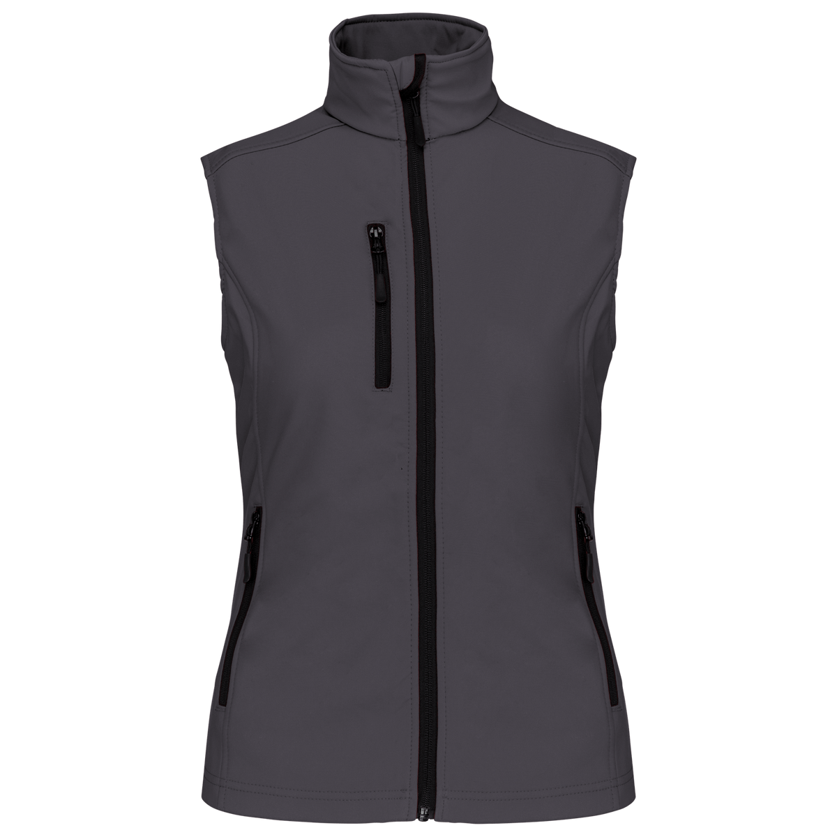 Ladies No Sleeve Softshell Jacket Kariban - Marina Yacht Wear