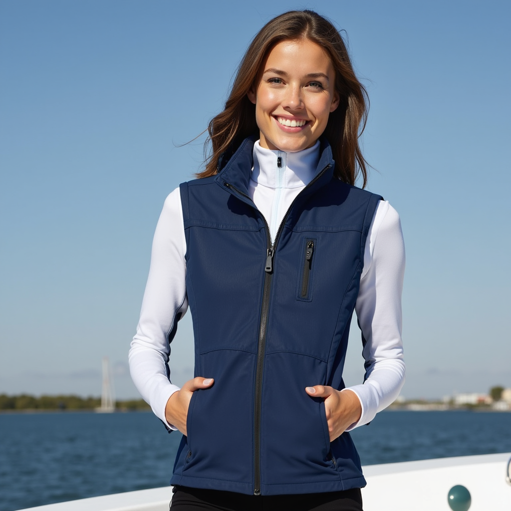 Ladies No Sleeve Softshell Jacket Kariban