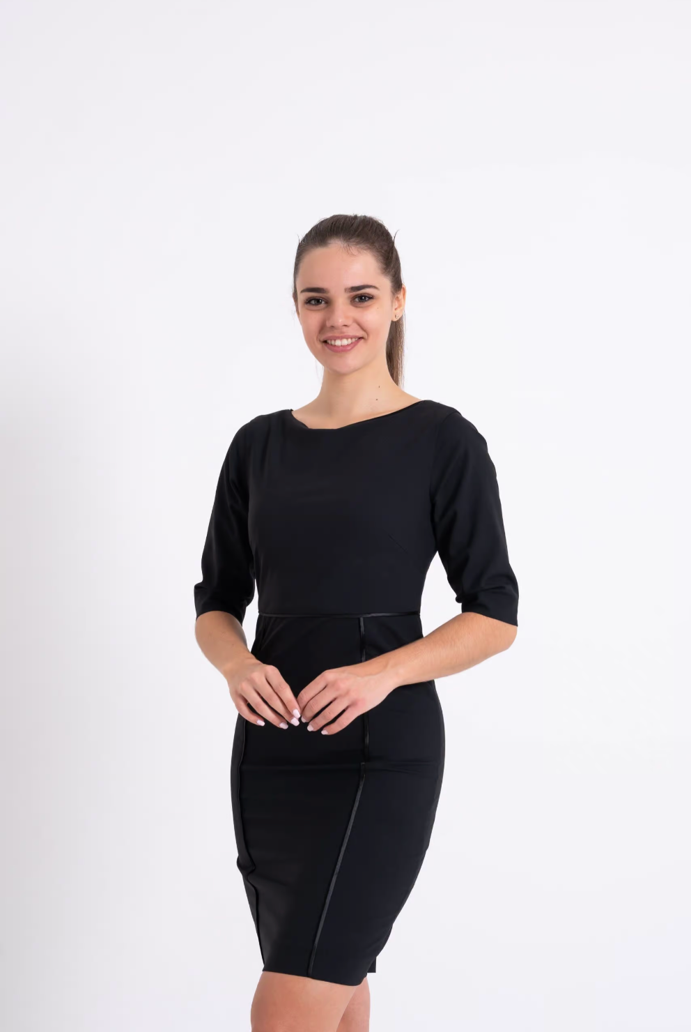Ladies 3/4 Sleeve Dress