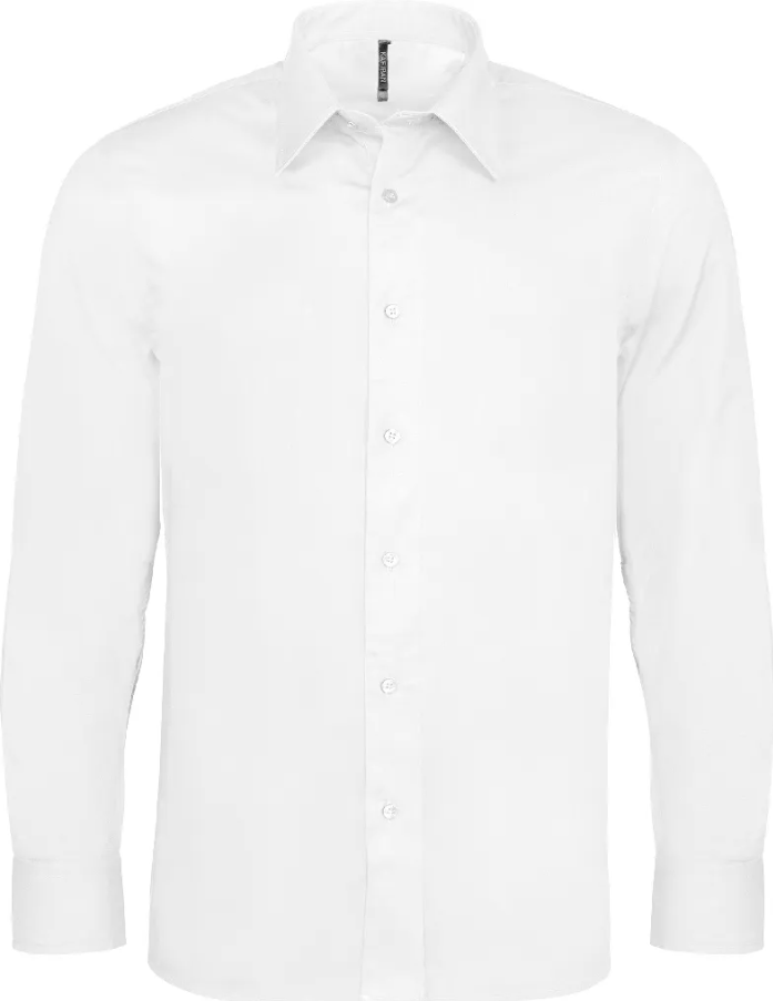 Men's Cotton/Elastane Dress Shirt