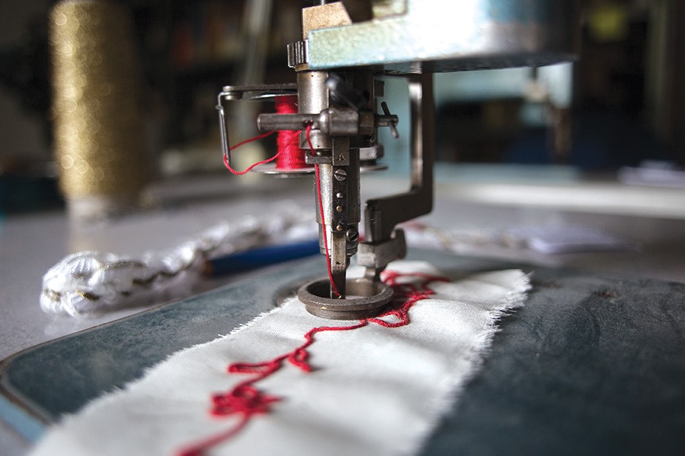 Embroidery in cannes