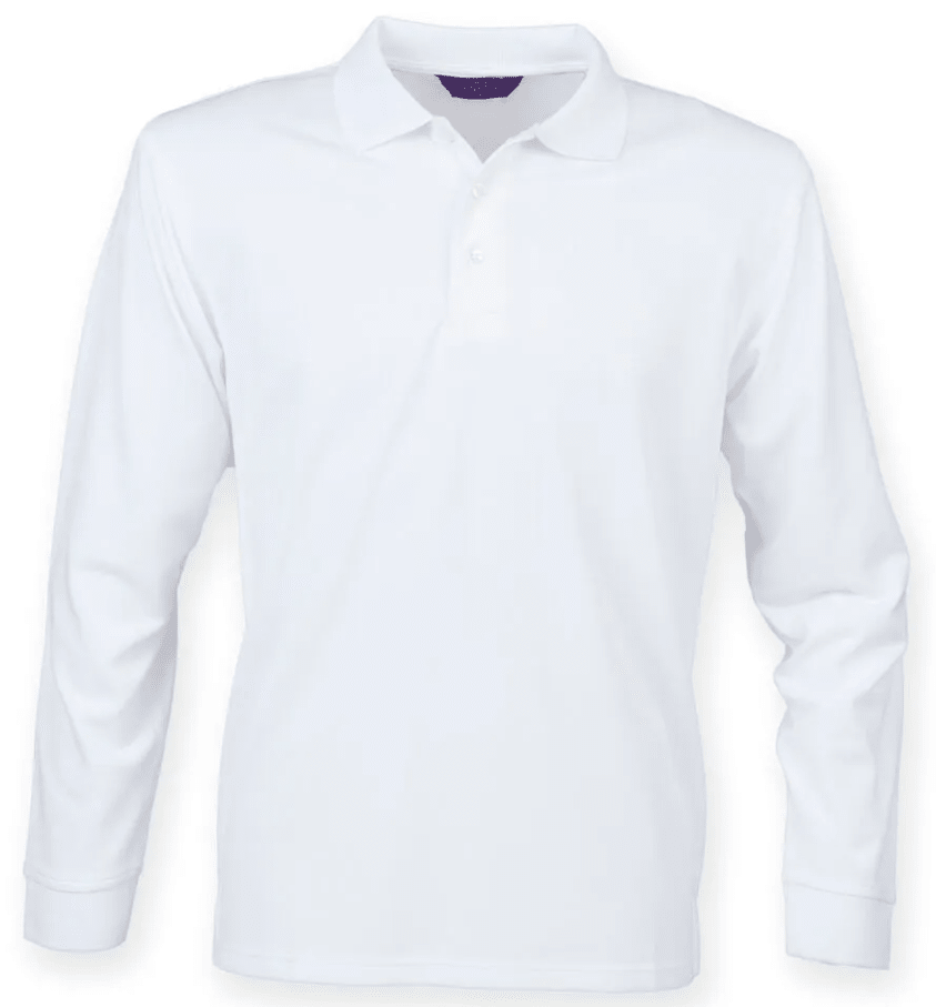 Men's Long Sleeve Technical Polo - Marina Yacht Wear