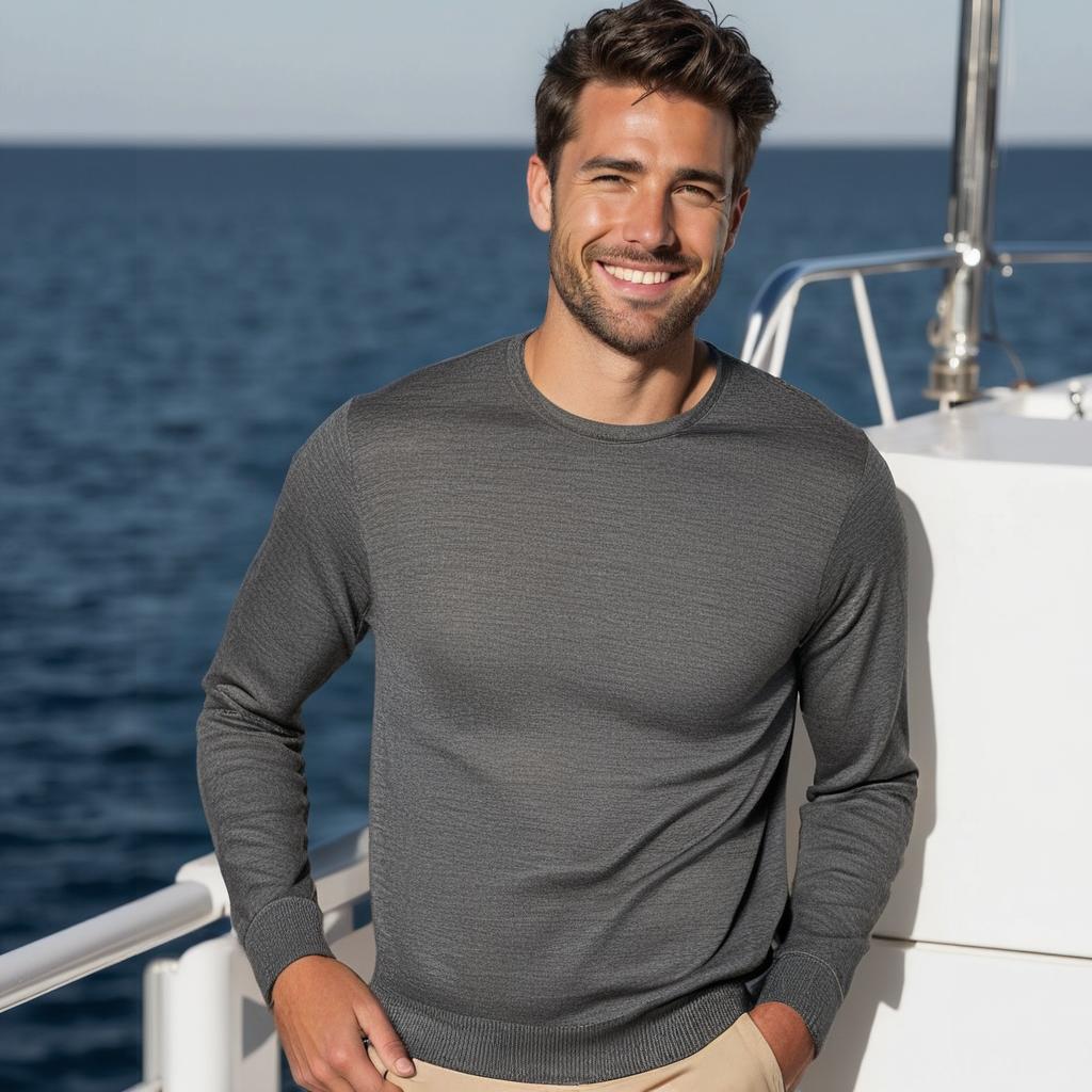 Men’s Yacht Crew Sweaters - Marina Yacht Wear