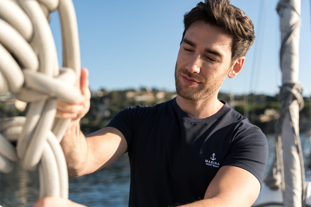 Mens yacht Crew T-shirt