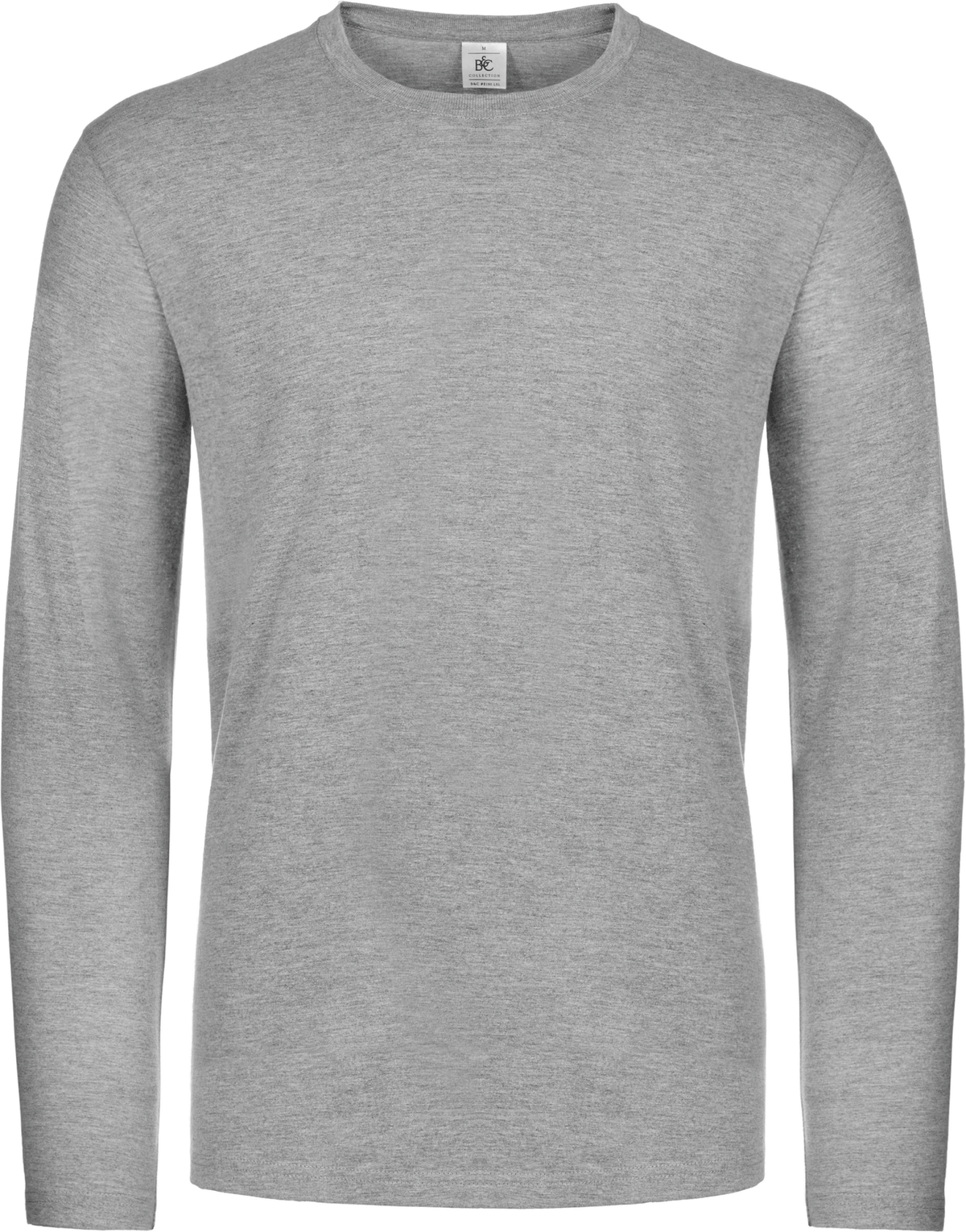 B&C Men's Long Sleeve Cotton T-shirt - Marina Yacht Wear