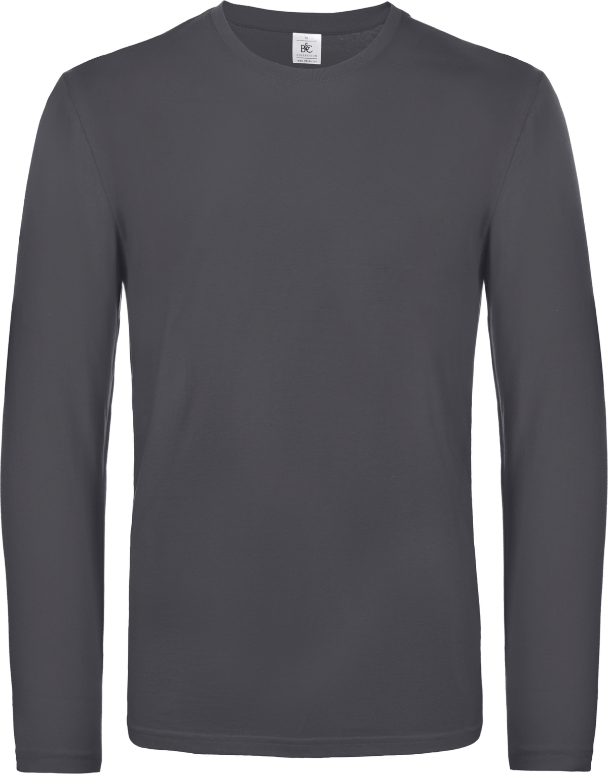 B&C Men's Long Sleeve Cotton T-shirt - Marina Yacht Wear