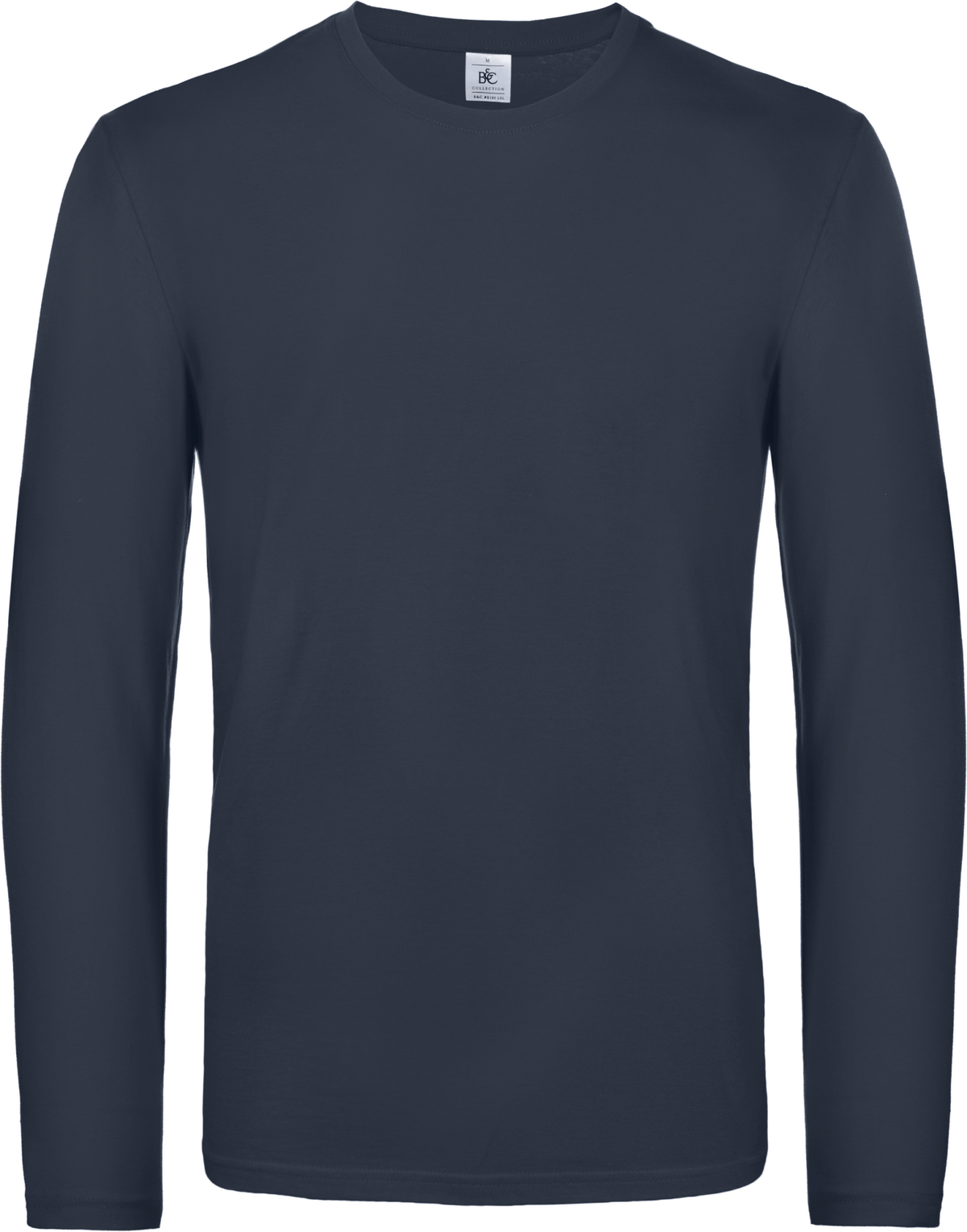 B&C Men's Long Sleeve Cotton T-shirt - Marina Yacht Wear