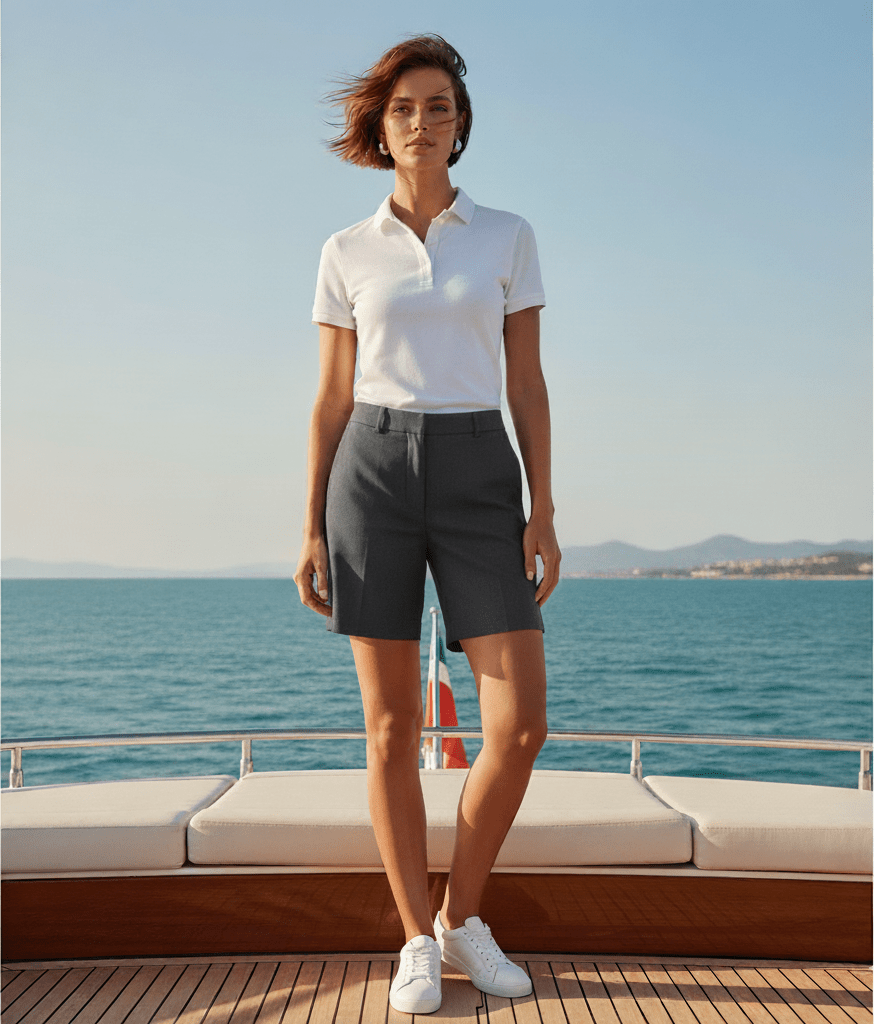 Ladies Elegance Bermuda - Marina Yacht Wear