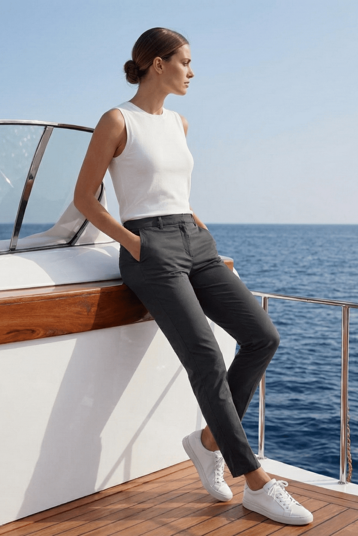 Ladies Elegance Pant - Marina Yacht Wear