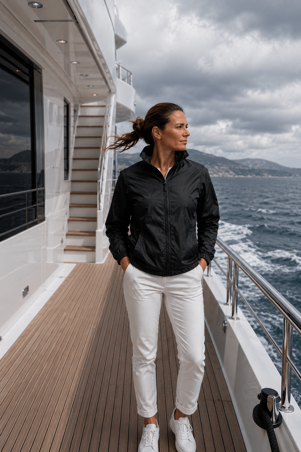 Ladies lined windbreaker - Marina Yacht Wear