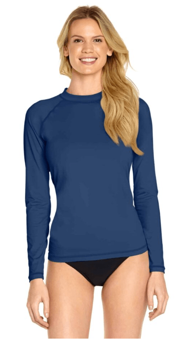 Ladies Long Sleeve Rash Guard - Marina Yacht Wear