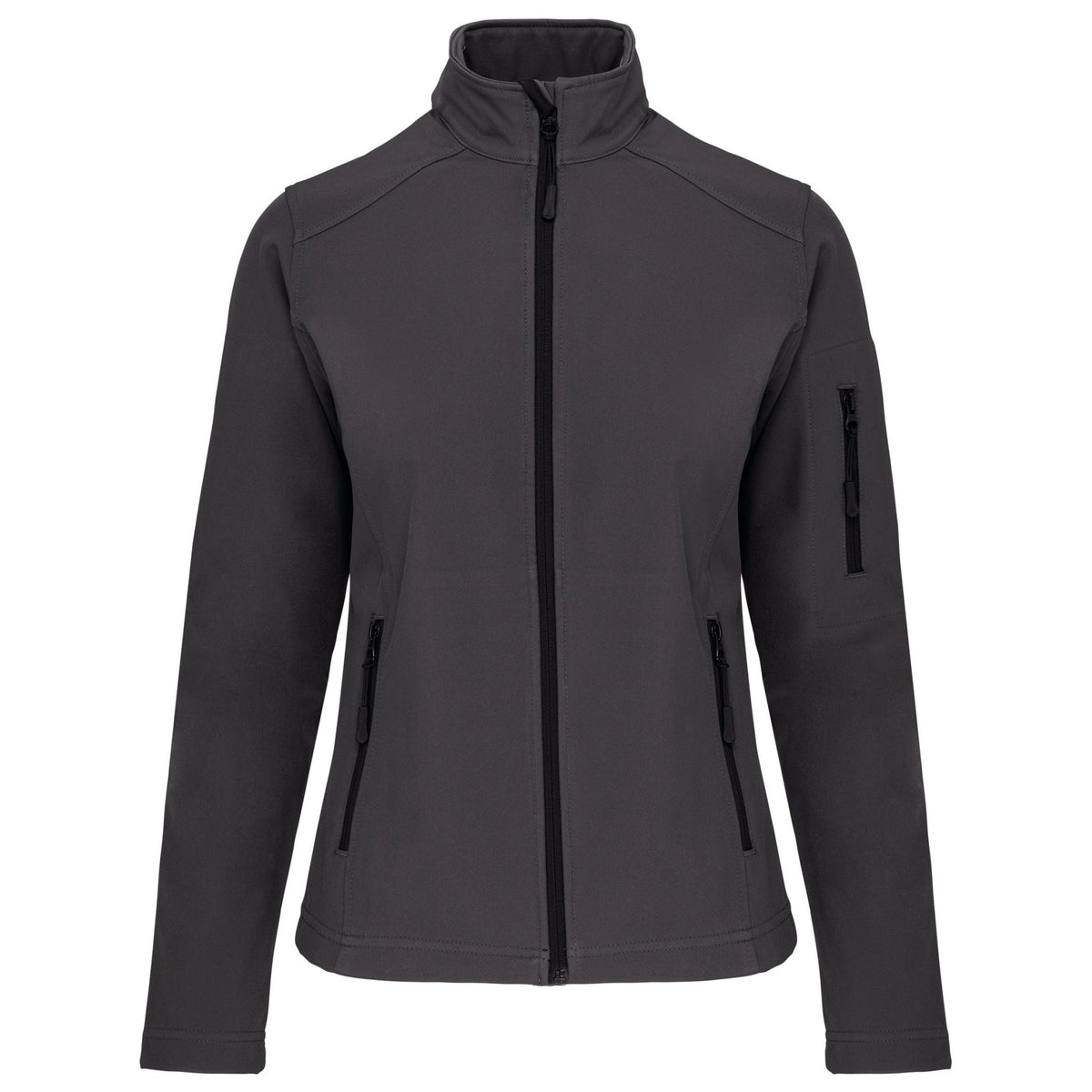 Ladies Long Sleeve Softshell Jacket KARIBAN - Marina Yacht Wear