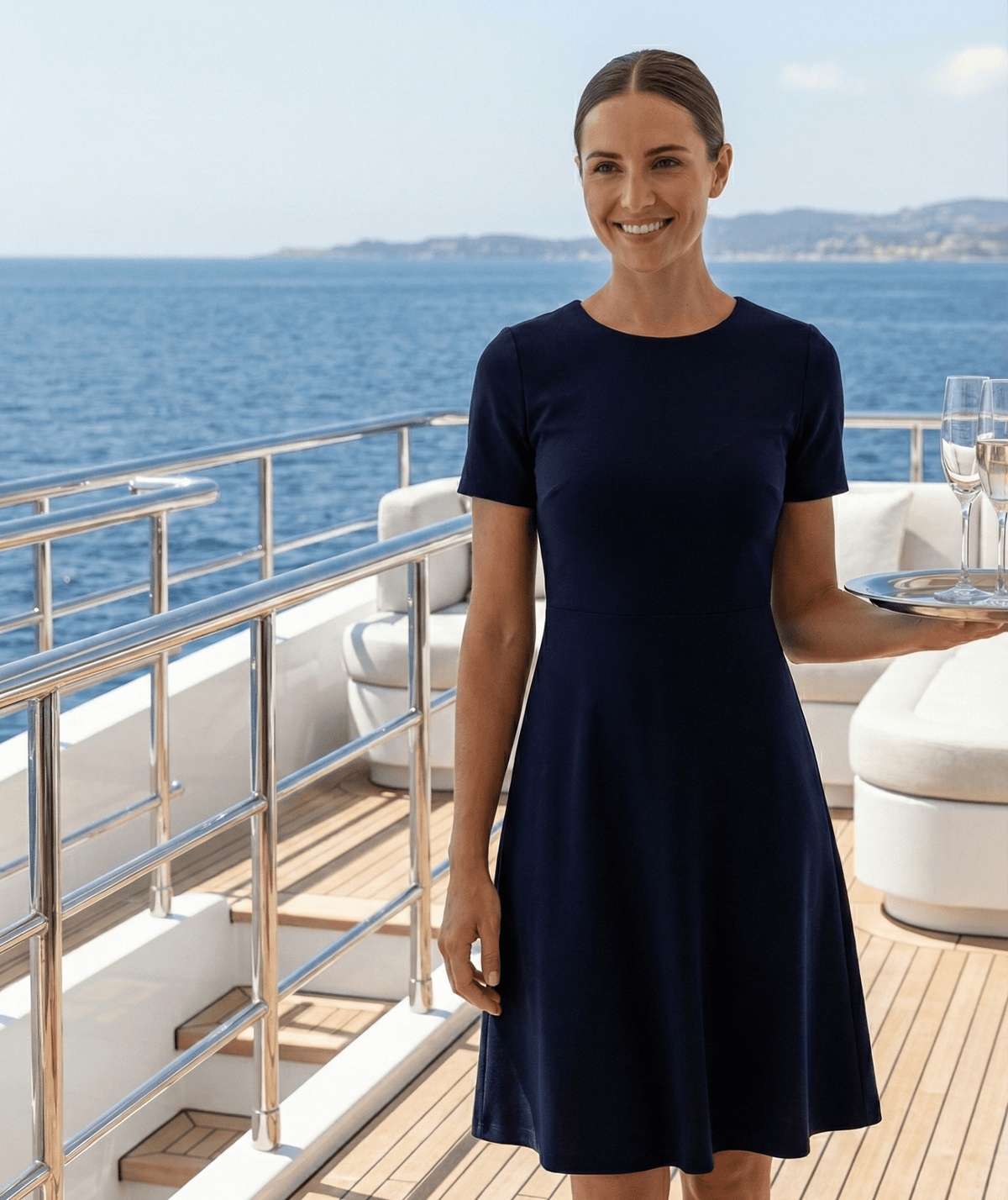 Ladies Milano Dress - Marina Yacht Wear