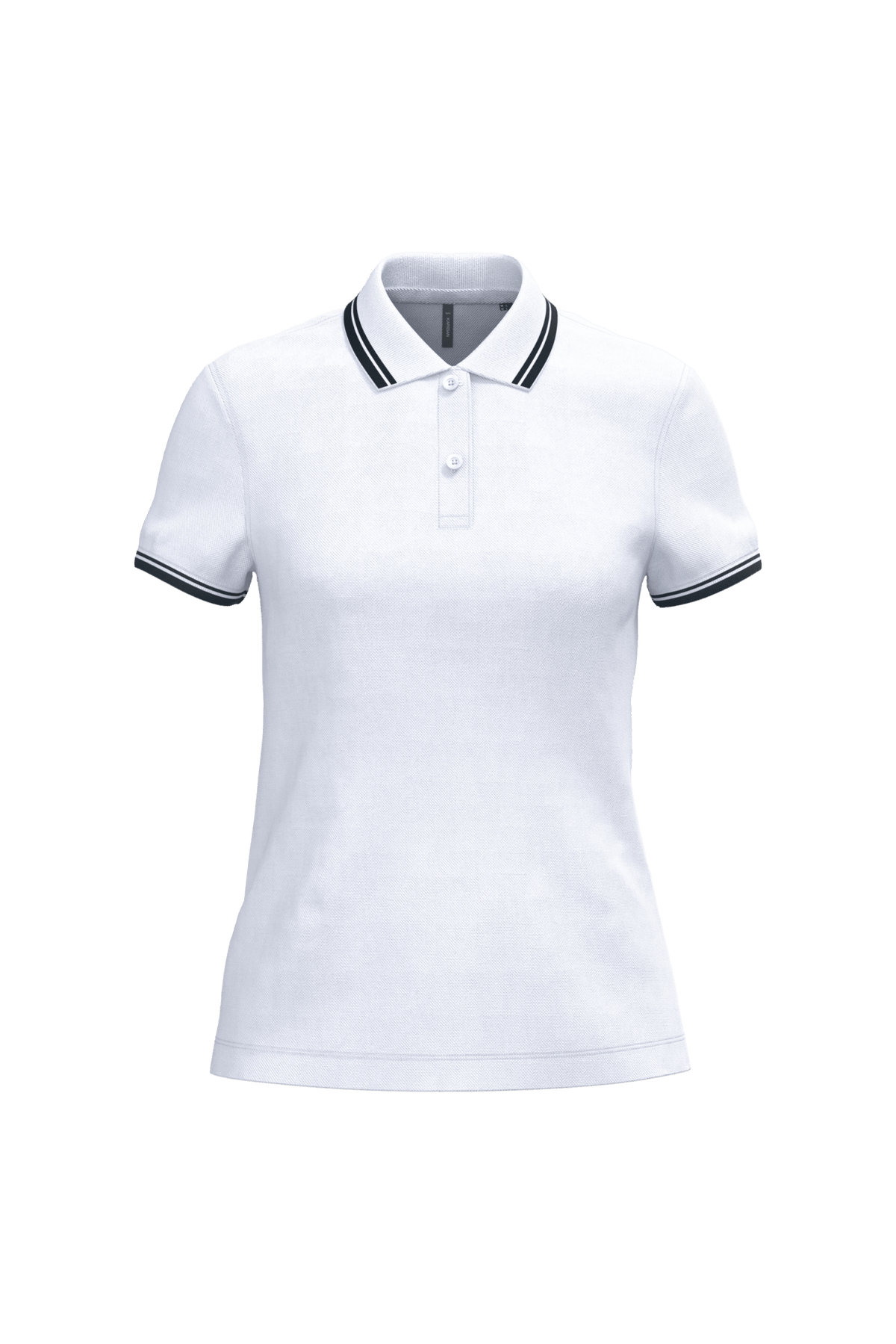 Ladies polo with contrasting piping - Marina Yacht Wear