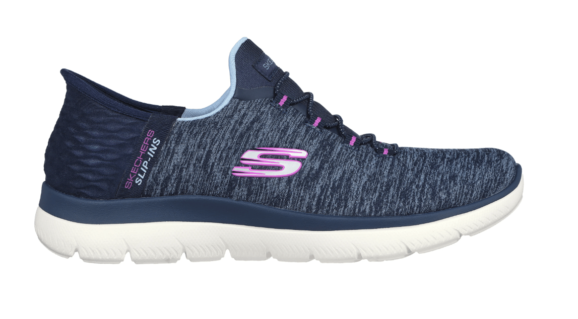 Ladies Skechers Slip - Ins : Summits - Dazzling - Marina Yacht Wear