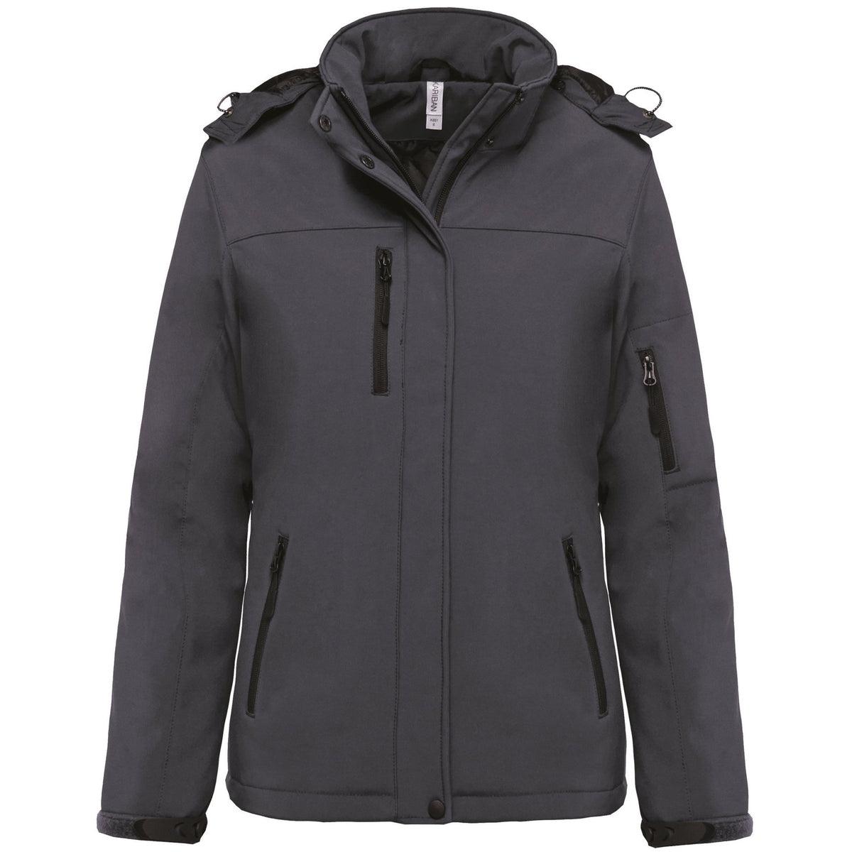 Ladies Softshell Hooded Jacket - Marina Yacht Wear