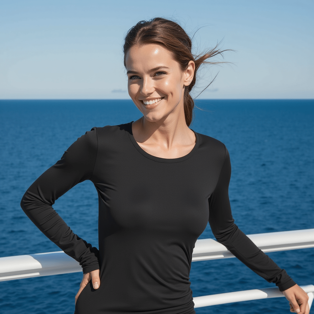 Ladies Technical Long Sleeve T-Shirt - Marina Yacht Wear