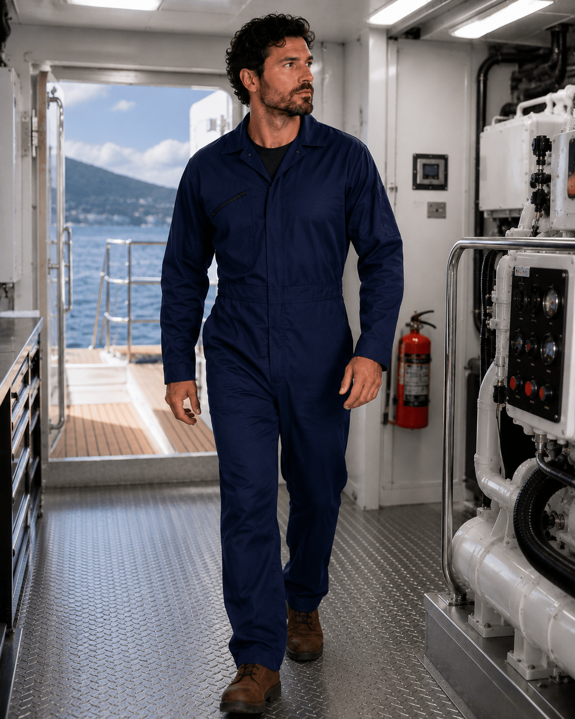 Long sleeve Coveralls Result - Marina Yacht Wear