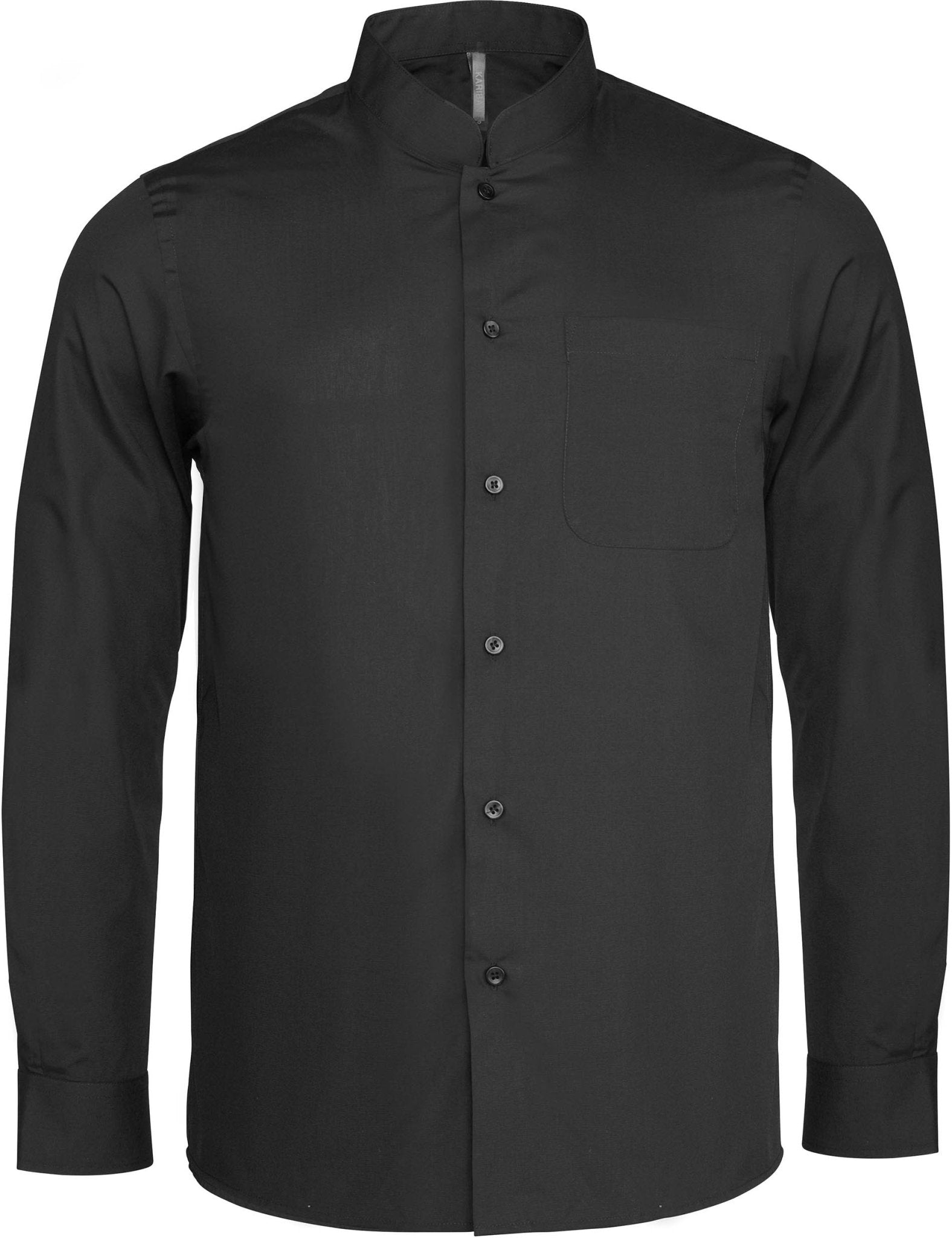 Marina Yacht Wear - Mens Long sleeve mandarin collar dress