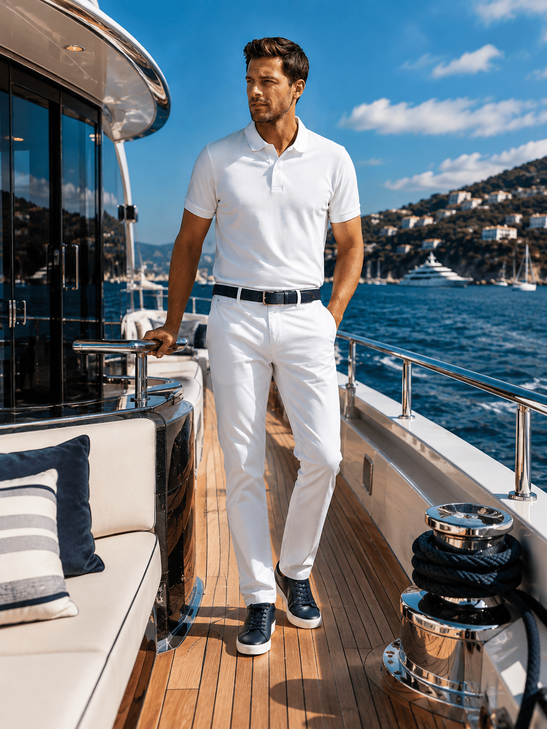 Men’s Chino Pant Kariban - Marina Yacht Wear