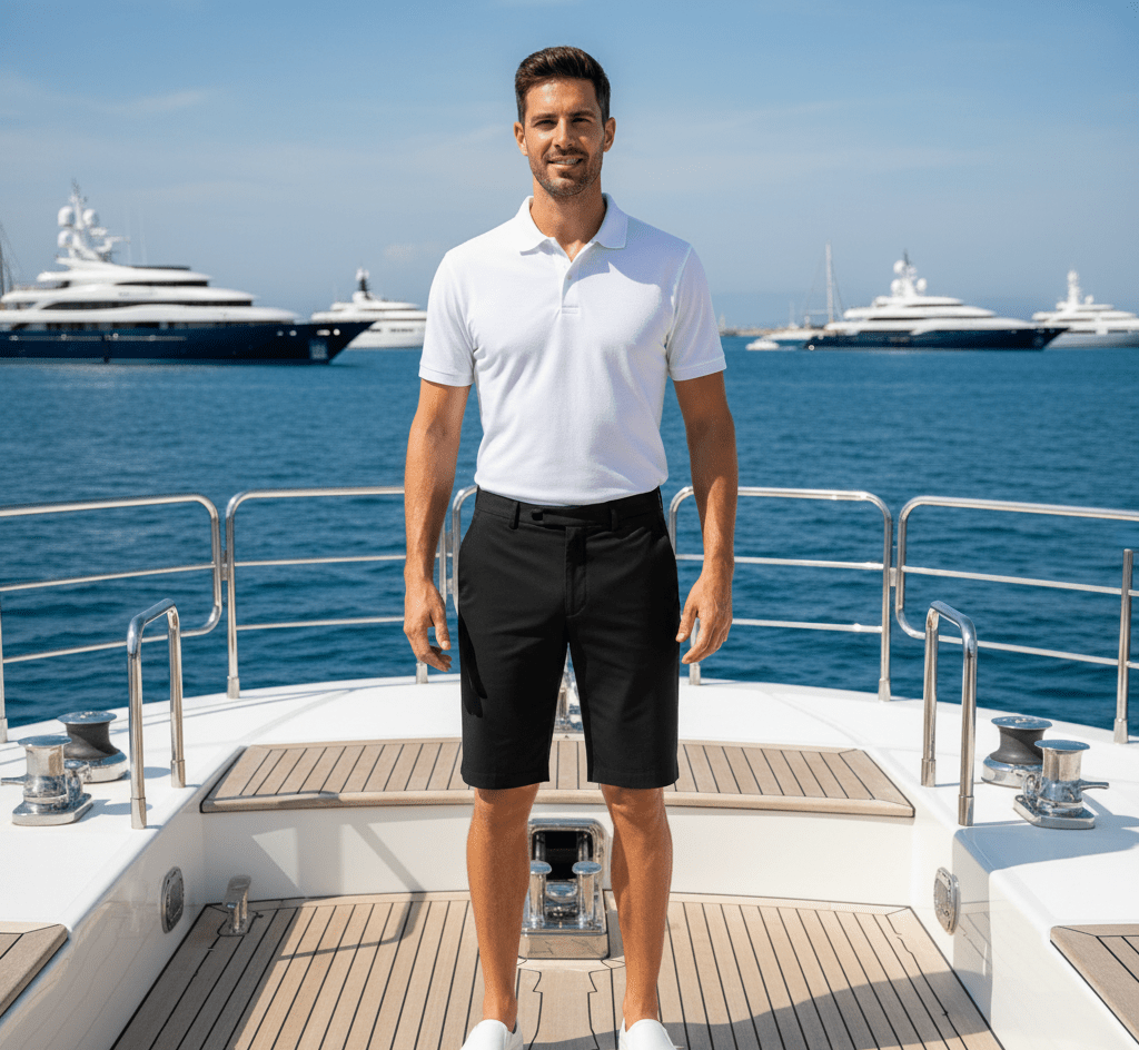 Men's Elegance Bermuda - Marina Yacht Wear