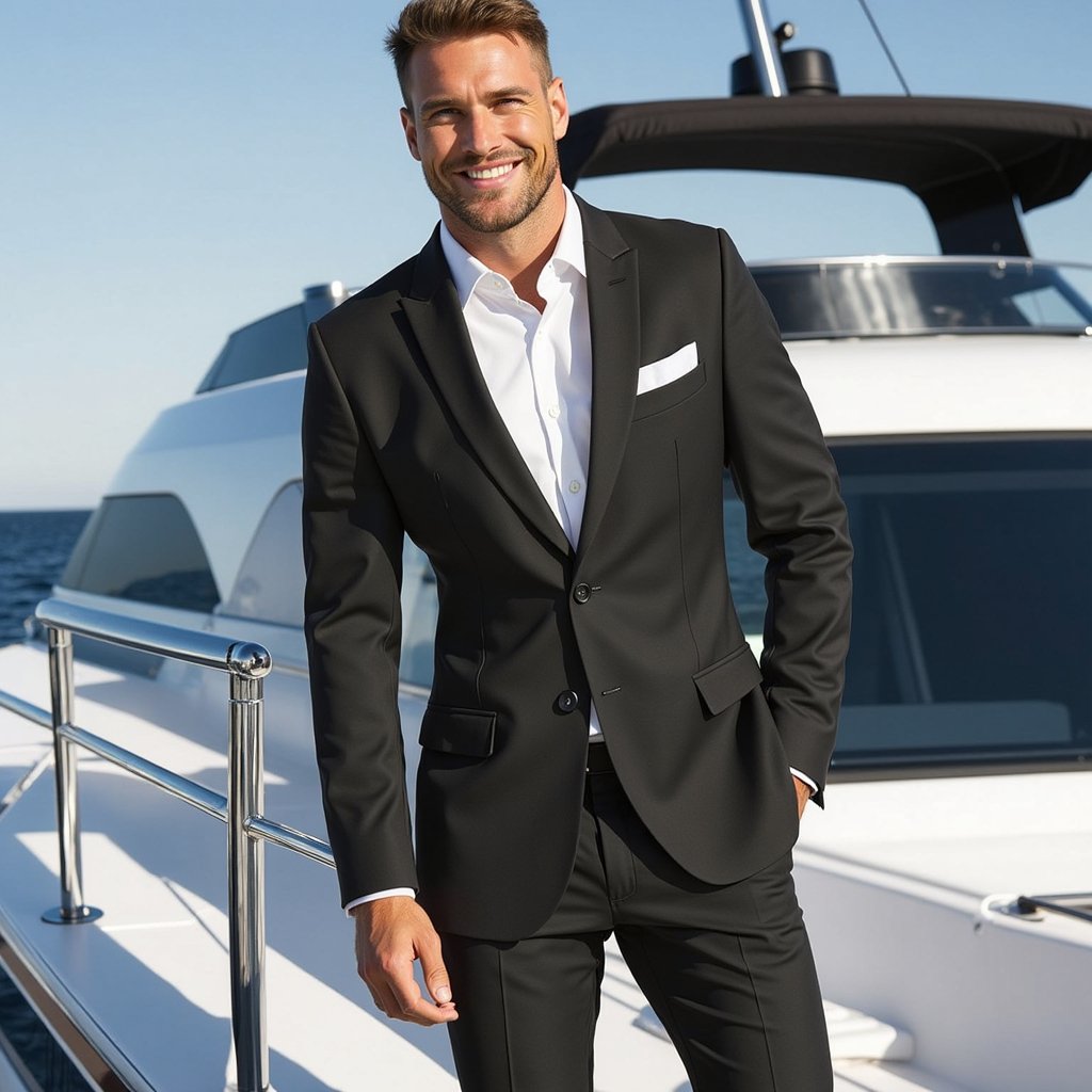 Men’s Evening Suit Blazer - Marina Yacht Wear
