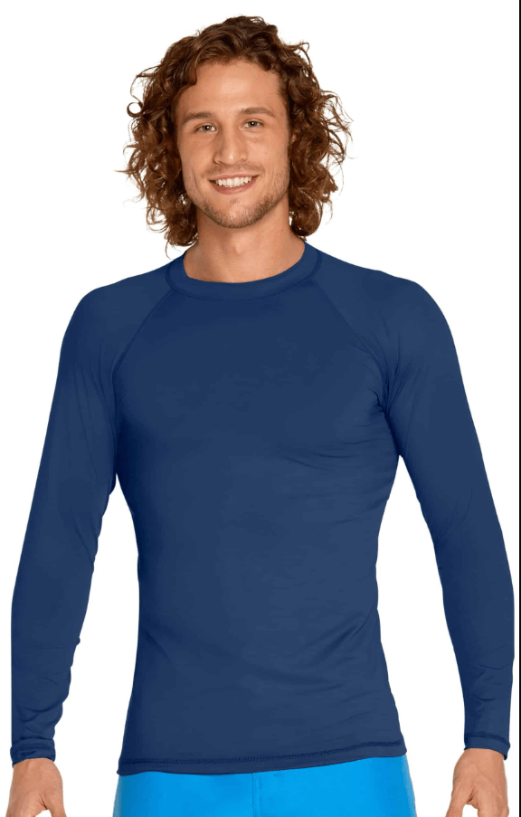 Men's Long Sleeve Rash Guard - Marina Yacht Wear
