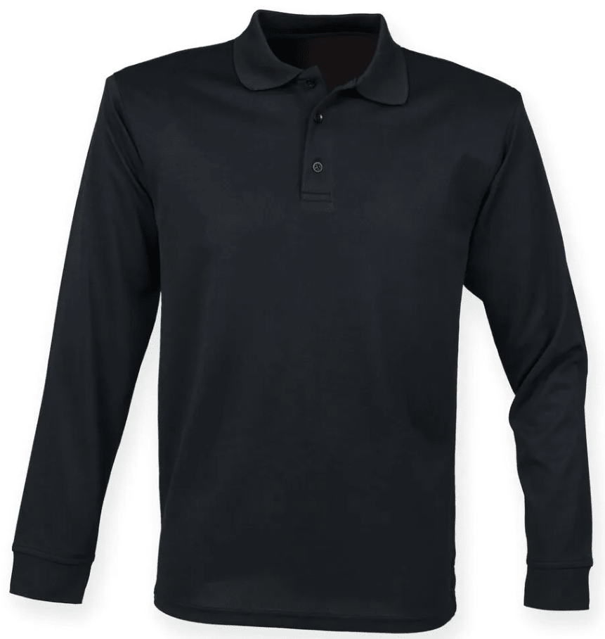 Men's Long Sleeve Technical Polo - Marina Yacht Wear