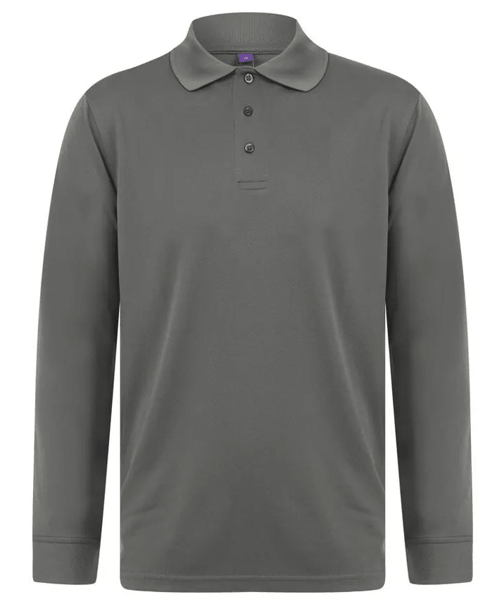 Men's Long Sleeve Technical Polo - Marina Yacht Wear