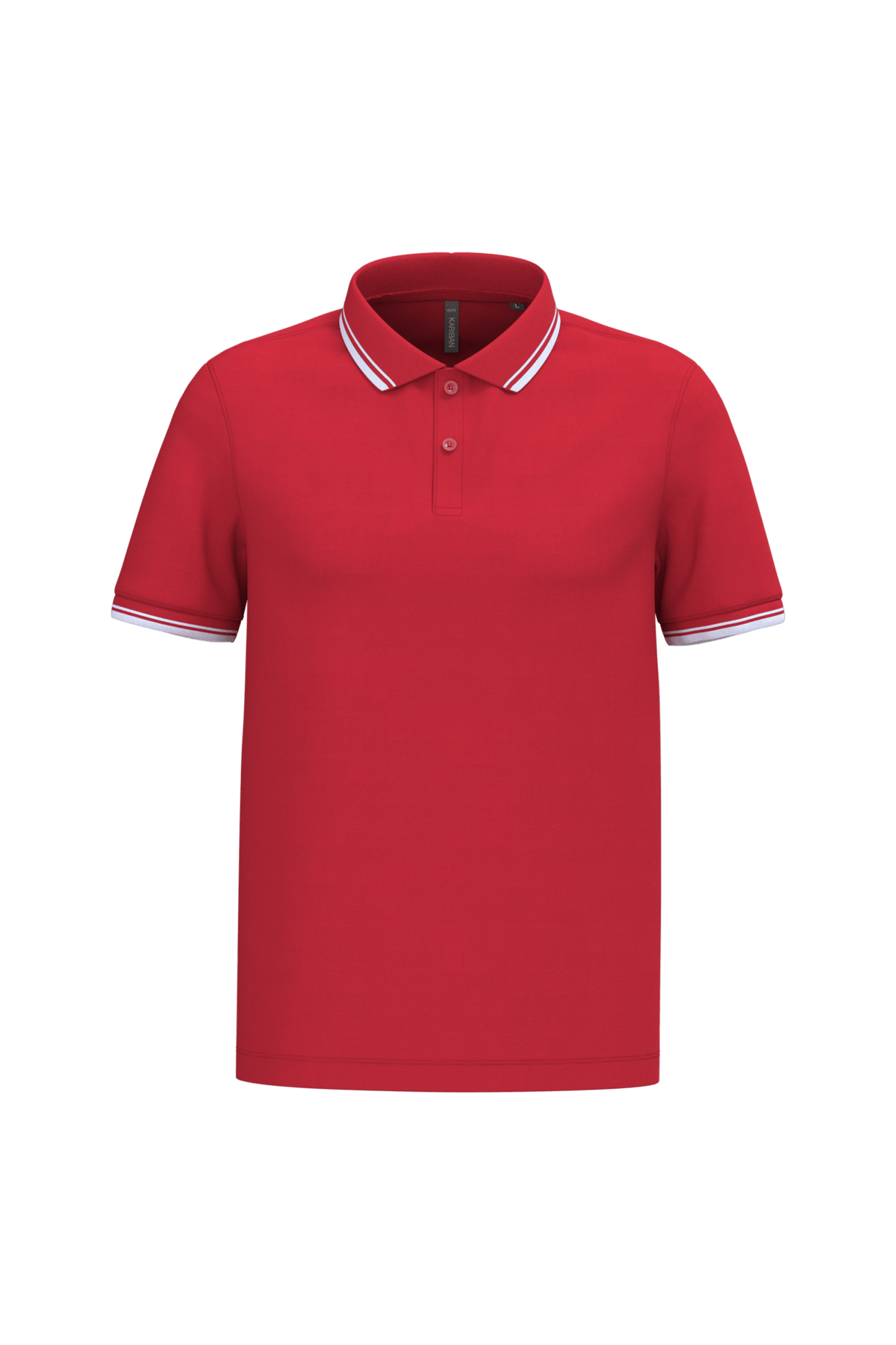 Men's polo with contrasting piping - Marina Yacht Wear