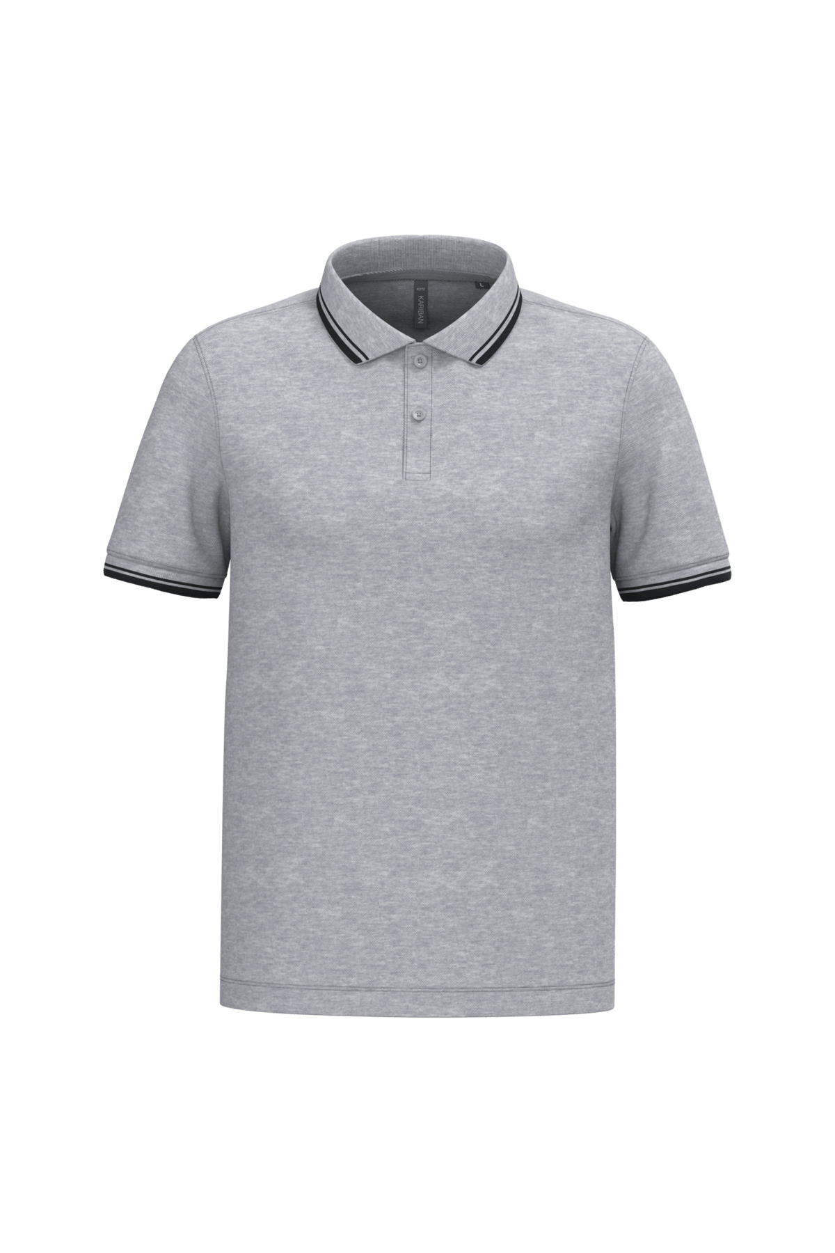 Men's polo with contrasting piping - Marina Yacht Wear