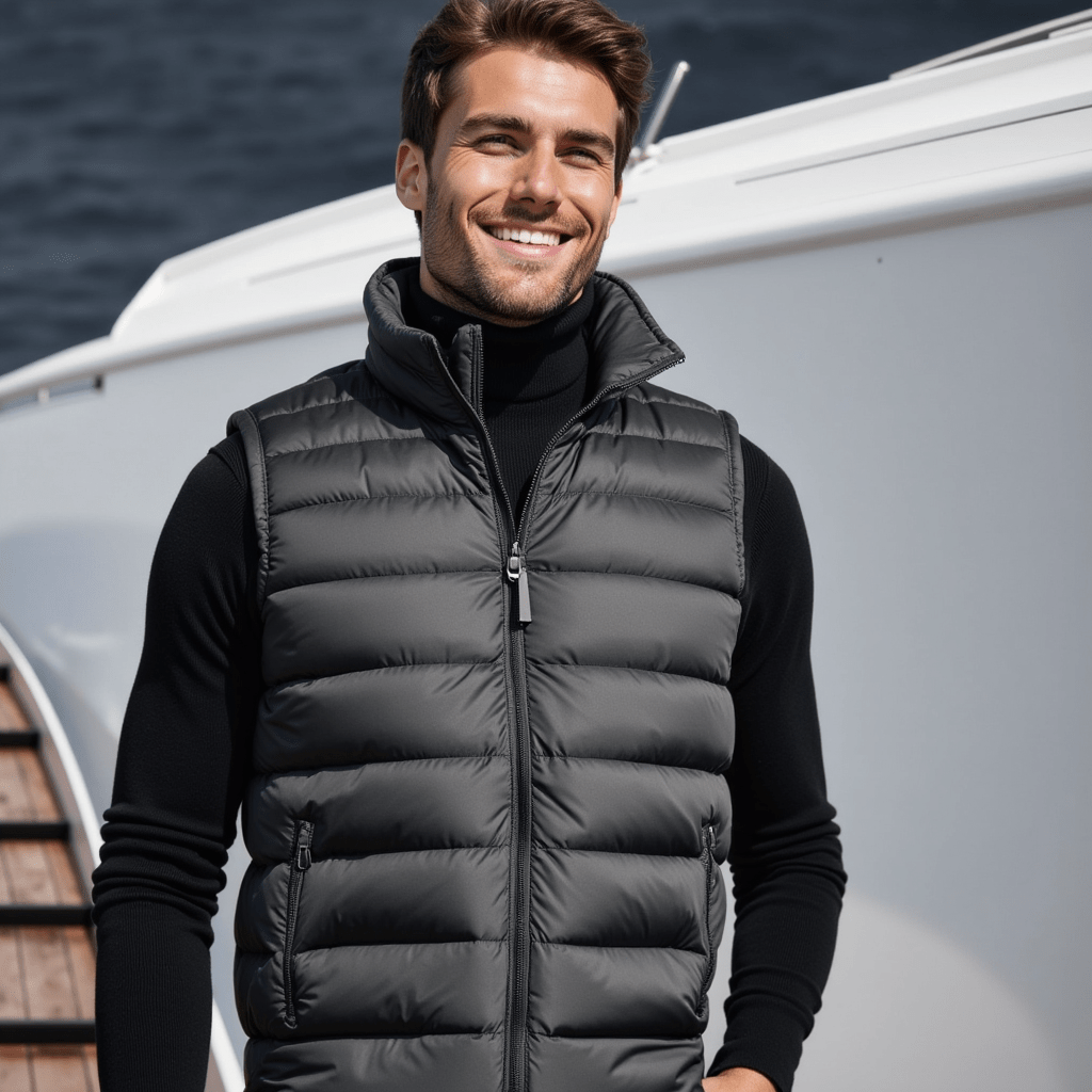 Men's puffer Vest - Marina Yacht Wear