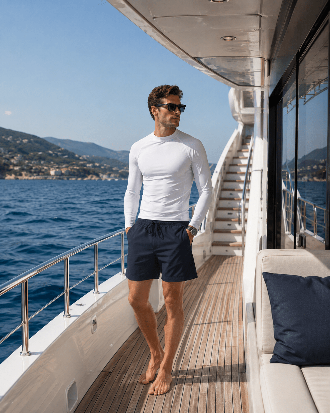 Men’s Swim Shorts - Marina Yacht Wear