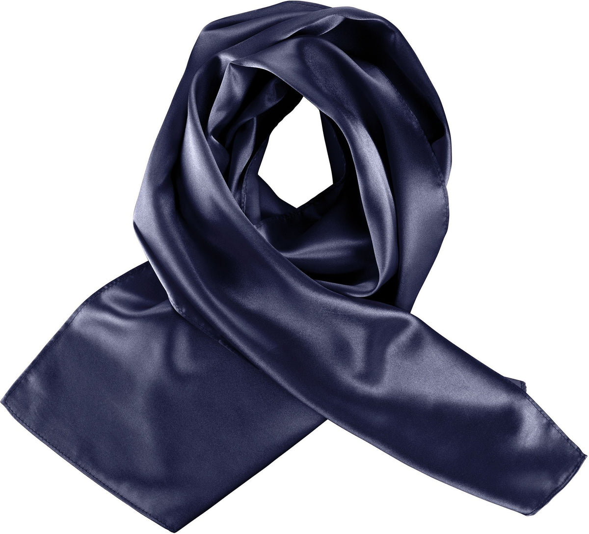 Satin Scarf Navy - Marina Yacht Wear